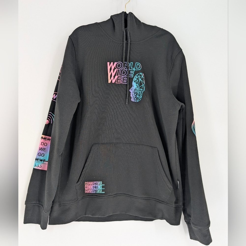 Brooklyn Cloth Black Graphic Sweater streetwear normcore‎